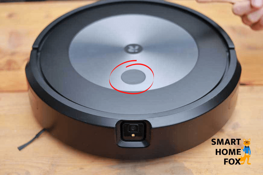 bouton contrôle roomba J7+